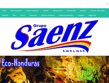 Tablet Screenshot of ecohonduras.net